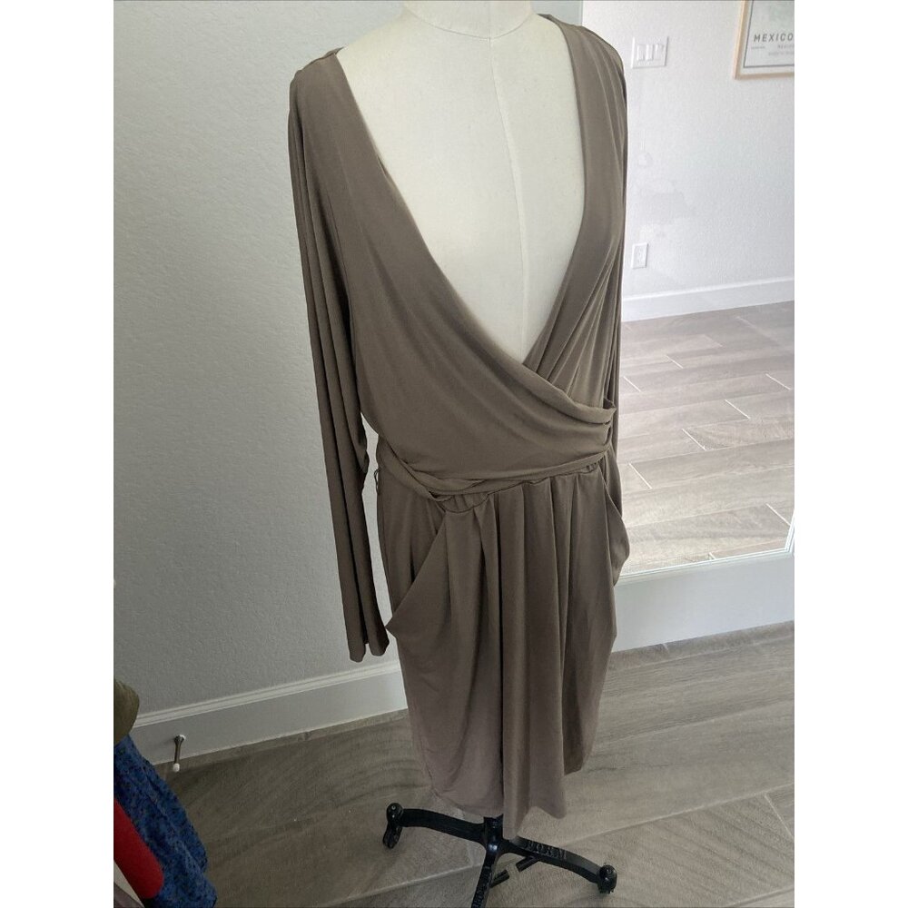 BCBG MaxAzria Tie Neck Dress As Seen On TV